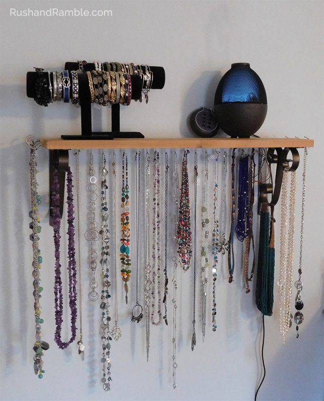 Jewelry Clutter - Organizing Necklaces