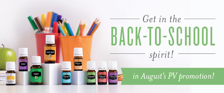 Young Living Essential Oils August PV Promo | Rush & Ramble