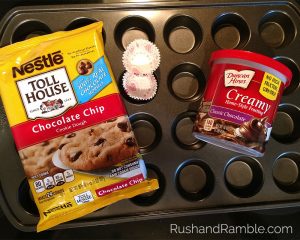 Cookie Cupcake Ingredients | Rush & Ramble