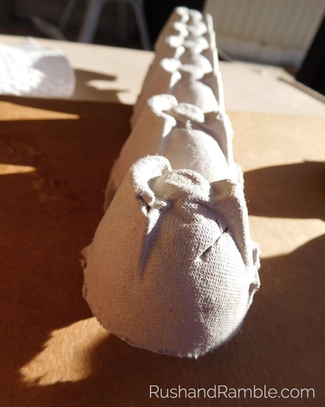Easter Crafts - Egg Carton Caterpillars | Rush & Ramble